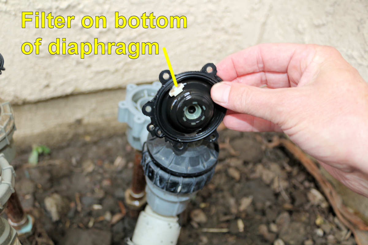 How To Replace A Sprinkler Valve Diaphragm 